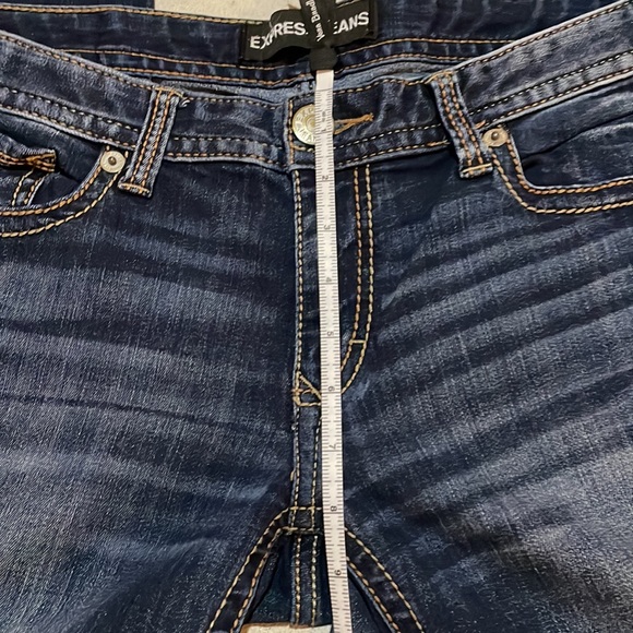 Express Skinny Low Rise Jeans - Picture 6 of 7